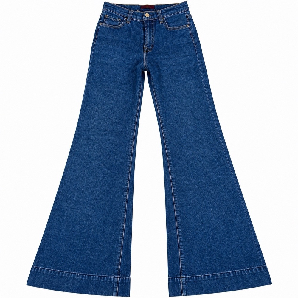7 for all mankind jeans dojo 26 y2k mid rise Flare trouser jeans
